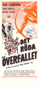 Det röda överfallet 1952 poster Rod Cameron Noah Beery Jr Peggie Castle Ford Beebe