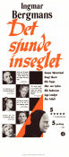The Seventh Seal 1957 poster Gunnar Björnstrand Ingmar Bergman
