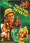 Det spökar det spökar 1943 movie poster Nils Poppe Carl Reinholdz John Botvid Birgitta Arman Hugo Bolander