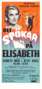 Det spökar på Elisabeth 1958 poster Kenneth More Betsy Drake Harry Green Henry Cornelius