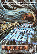 The Black Hole 1979 movie poster Maximilian Schell Anthony Perkins Gary Nelson Spaceships