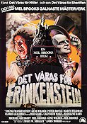 Young Frankenstein 1974 movie poster Gene Wilder Marty Feldman Madeline Kahn Mel Brooks