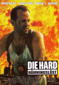 Die Hard with a Vengeance 1995 movie poster Bruce Willis Jeremy Irons Samuel L Jackson John McTiernan