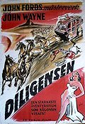 Stagecoach 1939 movie poster John Wayne Claire Trevor Andy Devine John Ford