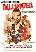 Dillinger 1973 poster Warren Oates Ben Johnson Michelle Phillips John Milius Vapen