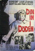 Julie 1956 movie poster Doris Day Louis Jourdan Barry Sullivan Andrew L Stone Film Noir