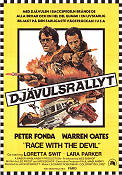 Race with the Devil 1975 movie poster Peter Fonda Warren Oates Loretta Swit Jack Starrett Cars and racing
