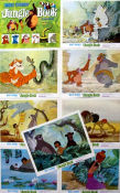 The Jungle Book 1967 large lobby cards Phil Harris Wolfgang Reitherman