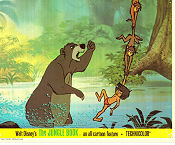 The Jungle Book 1967 lobby card set Baloo Mowgli Phil Harris Wolfgang Reitherman Poster artwork: Walter Bjorne