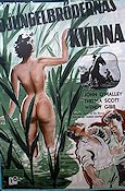 Djungelbrödernas kvinna 1952 poster Thelma Scott Filmen från: Australia Damer