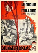 Her Jungle Love 1938 movie poster Dorothy Lamour Ray Milland