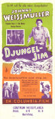 Jungle Jim 1948 movie poster Johnny Weissmuller Virginia Grey George Reeves William Berke Adventure and matine From comics