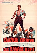 Doc Savage The Man of Bronze 1975 movie poster Ron Ely