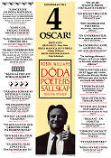 Dead Poets Society 1989 movie poster Robin Williams Robert Sean Leonard Ethan Hawke Peter Weir School