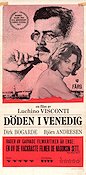 Morte a Venezia 1971 movie poster Dirk Bogarde Luchino Visconti
