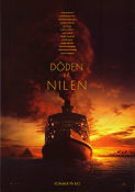 Döden på Nilen 2022 poster Tom Bateman Annette Bening Russell Brand Kenneth Branagh Text: Agatha Christie Hitta mer: Africa Skepp och båtar