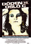 Döden på Oslo S 1990 movie poster Håvard Bakke Tommy Karlsen Helle Beck Figenschow Eva Isaksen Norway