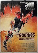 Goonies 1985 movie poster Frank Marshall Katleen Kennedy Steven Spielberg