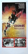 Goonies 1985 movie poster Frank Marshall Katleen Kennedy Steven Spielberg