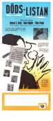The List of Adrian Messenger 1963 movie poster Kirk Douglas Robert Mitchum Tony Curtis John Huston