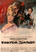 Doctor Zhivago 1965 movie poster Omar Sharif Julie Christie Rod Steiger Alec Guinness Geraldine Chaplin David Lean Romance Writer: Boris Pasternak