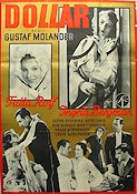 Dollar 1938 movie poster Tutta Rolf Ingrid Bergman Georg Rydeberg Money