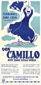 Don Camillo 1952 movie poster Fernandel Gino Cervi Vera Talchi Julien Duvivier Religion Politics