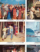 Donovan´s Reef 1963 lobby card set John Wayne Lee Marvin Elizabeth Allen Dorothy Lamour John Ford