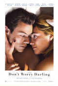 Don´t Worry Darling 2022 movie poster Florence Pugh Harry Styles Chris Pine Olivia Wilde