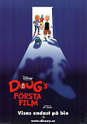 Dougs första film 1999 poster Thomas McHugh Maurice Joyce Animerat Från TV