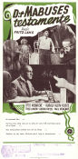 Das Testament des Dr Mabuse 1933 movie poster Rudolf Klein-Rogge Otto Wernicke Thomy Bourdelle Fritz Lang