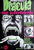 Count Dracula 1970 movie poster Christopher Lee Herbert Lom Klaus Kinski Jesus Franco