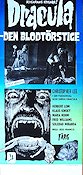 Count Dracula 1970 movie poster Christopher Lee Herbert Lom Klaus Kinski Jesus Franco