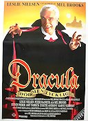 Dracula: Dead and Loving It 1994 movie poster Leslie Nielsen Peter MacNicol Mel Brooks