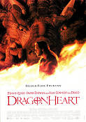 Dragonheart 1996 movie poster Sean Connery Dennis Quaid Dina Meyer Rob Cohen Find more: Vikings Dinosaurs and dragons