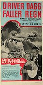 Sunshine Follows Rain 1946 movie poster Mai Zetterling Alf Kjellin Sten Lindgren Gustaf Edgren