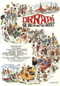 Drra på kul grej på väg till götet 1967 movie poster Eva Rydberg Lennart Lenne Broberg Mike Watson Lee Kings Spotnicks Shanes Hasse Wallman Poster artwork: Lennart Elworth Rock and pop