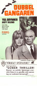 Dubbelgångaren 1967 poster Yul Brynner Britt Ekland Clive Revill Franklin J Schaffner