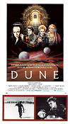 Dune 1984 movie poster Sting Kyle MacLachlan Frank Herbert Silvana Mangano David Lynch