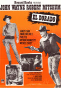 El Dorado 1966 movie poster John Wayne Robert Mitchum James Caan Howard Hawks