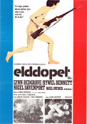 Elddopet 1969 poster Lynn Redgrave Hywel Bennett Nigel Davenport John Dexter Krig