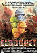 Elddopet 1980 poster Brad Davis Keith Carradine Stacy Keach Richard T Heffron Krig