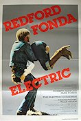 The Electric Horseman 1979 movie poster Robert Redford Jane Fonda Sydney Pollack