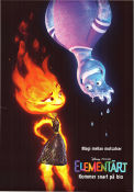 Elemental 2023 movie poster Leah Lewis Peter Sohn Production: Pixar Animation