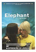 Elephant 2003 movie poster Elias McConnell Alex Frost Eric Deulen Gus Van Sant