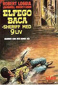 Elfego Baca sheriff med 9 liv 1963 poster Robert Loggia Lisa Montell Christian Nyby Affischkonstnär: Walter Bjorne Från TV