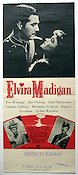 Elvira Madigan 1943 movie poster Eva Henning Irma Christenson Gunnar Sjöberg Marianne Löfgren Ragnar Arvedson Åke Ohberg