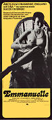 Emmanuelle 1974 movie poster Sylvia Kristel Alain Cuny Marika Green Just Jaeckin