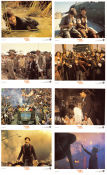 Empire of the Sun 1987 large lobby cards Christian Bale Steven Spielberg