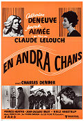 Si c´était a refaire 1976 movie poster Catherine Deneuve Anouk Aimée Charles Denner Claude Lelouch